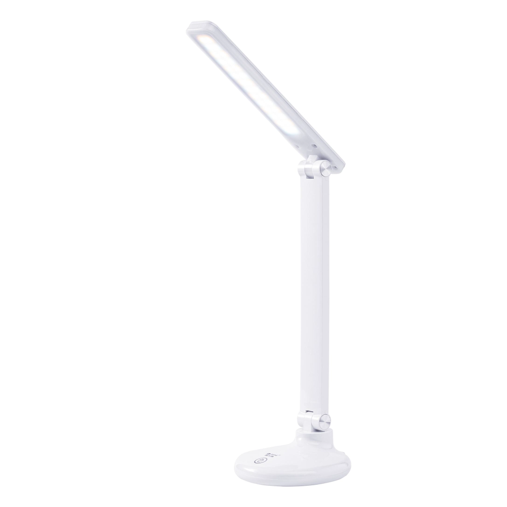 Rechargeable Foldable Full-Spectrum LED Desk Lamp | RA90/RG0 Certified, 3 Modes & Stepless Dimming | 235 Lumen Eye-Care Study/Bedside Light