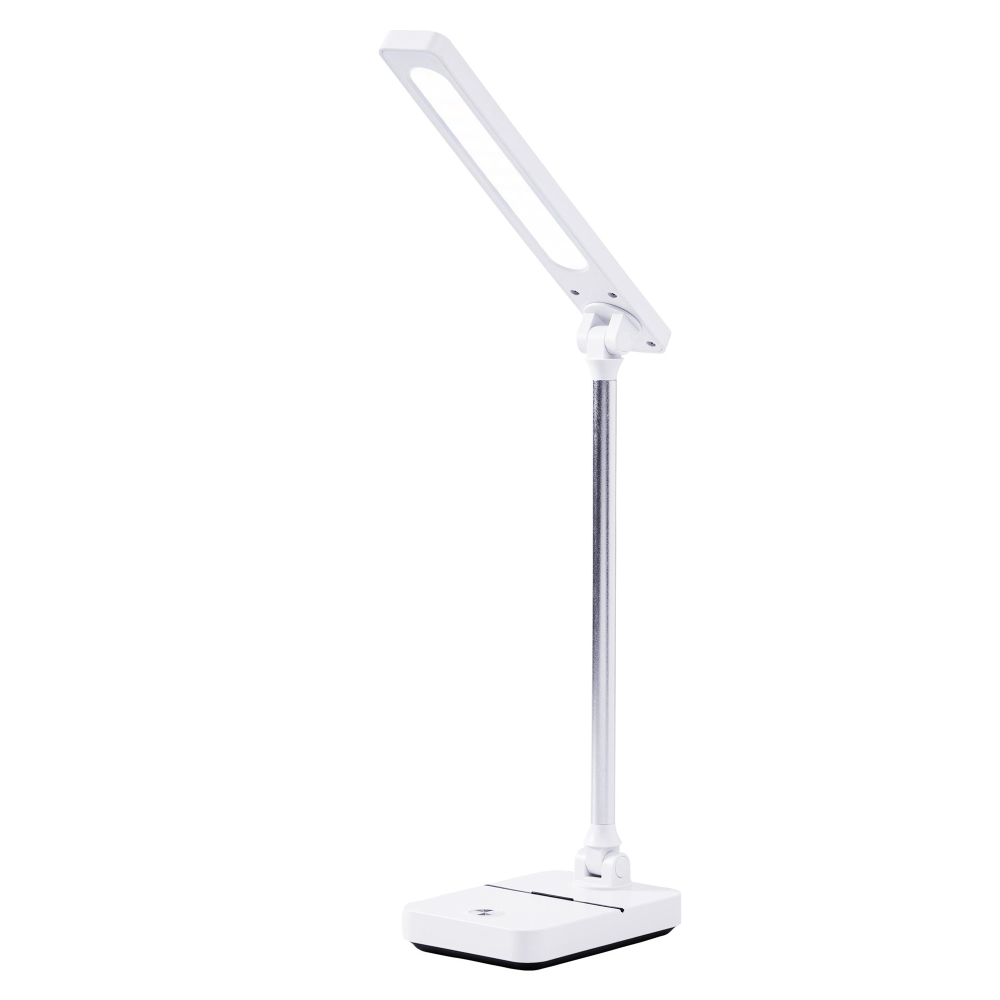 Rechargeable Foldable Full-Spectrum LED Desk Lamp | RA90/RG0 Certified, 3 Modes & Stepless Dimming | Ultra-Portable Eye-Care Study/Bedside Light