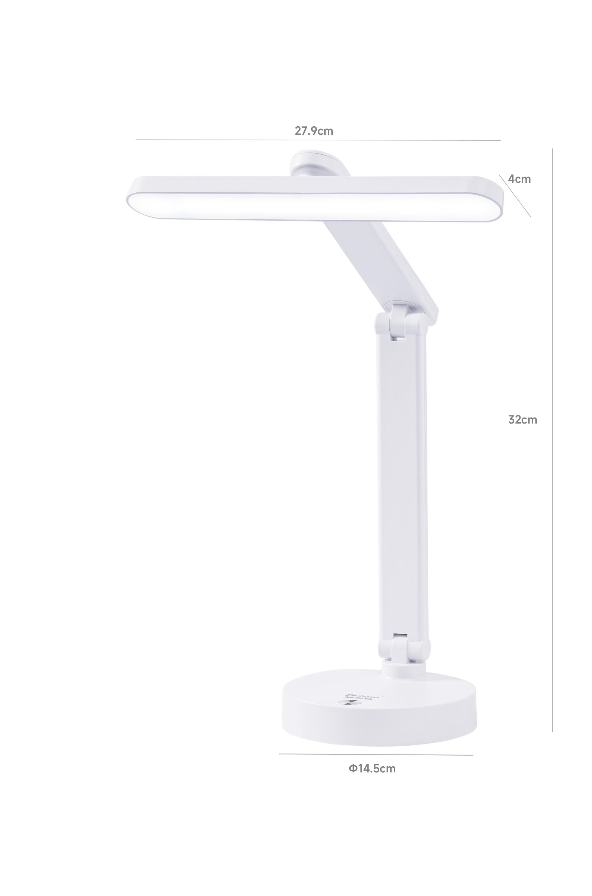Rechargeable Full-Spectrum Foldable LED Desk Lamp with RA90 & RG0 Certification
