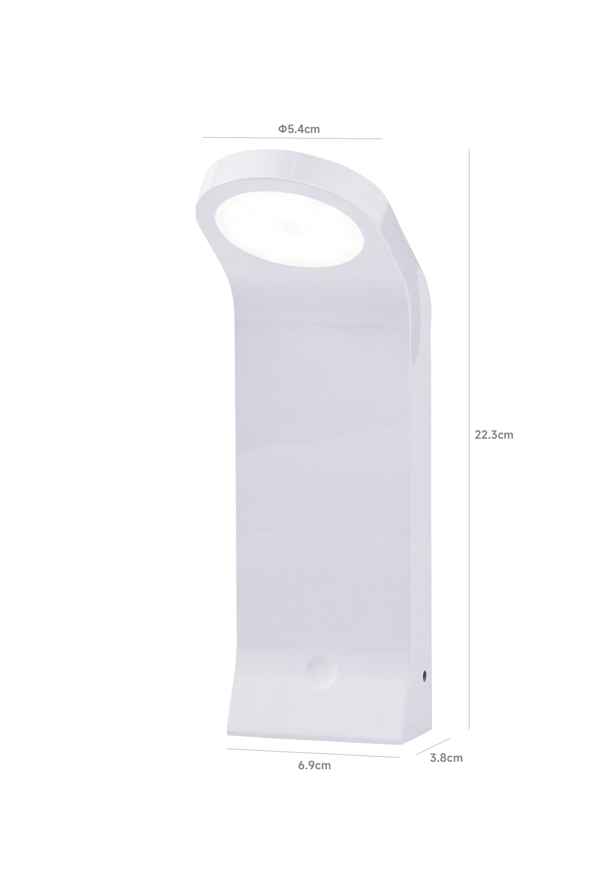 Rechargeable Full-Spectrum LED Desk Lamp | RA90/RG0 Certified, 3 Color Modes & Stepless Dimming | Eye-Care Study/Bedside Light