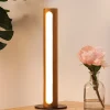 Solid Wood LED Table Lamp