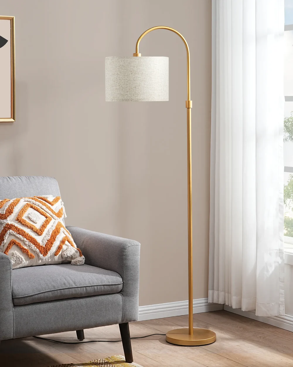 61.8" Arched Floor Lamp