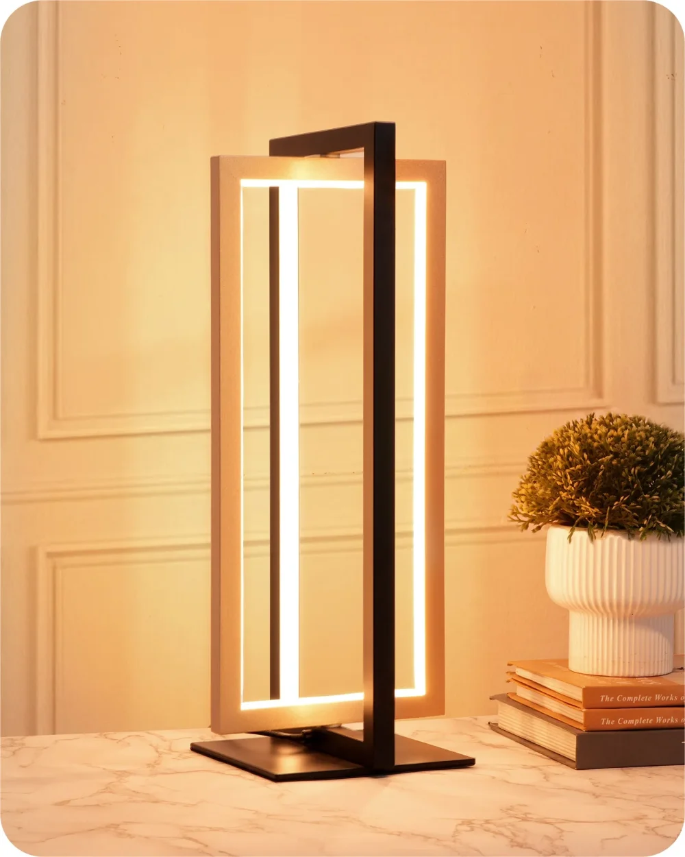 Modern Stepless Dimmable LED Table Lamp