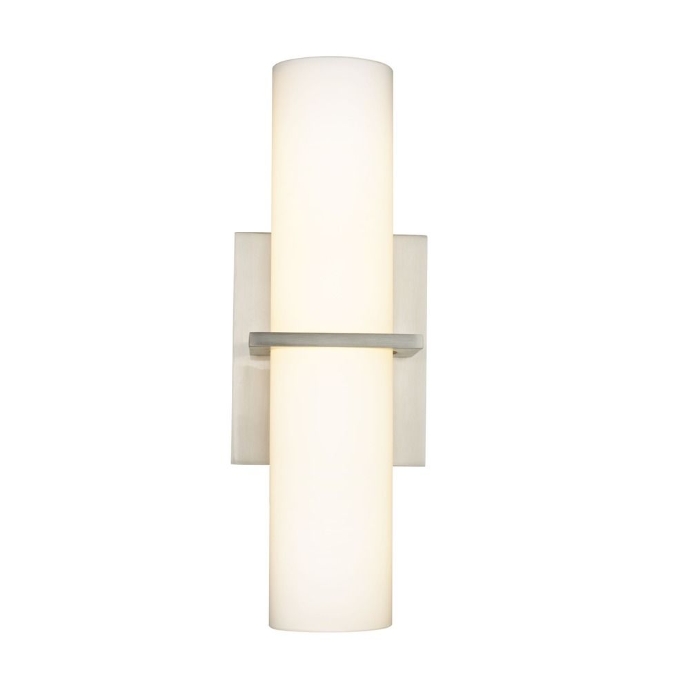 Linear LED Sconce in Satin Nickel