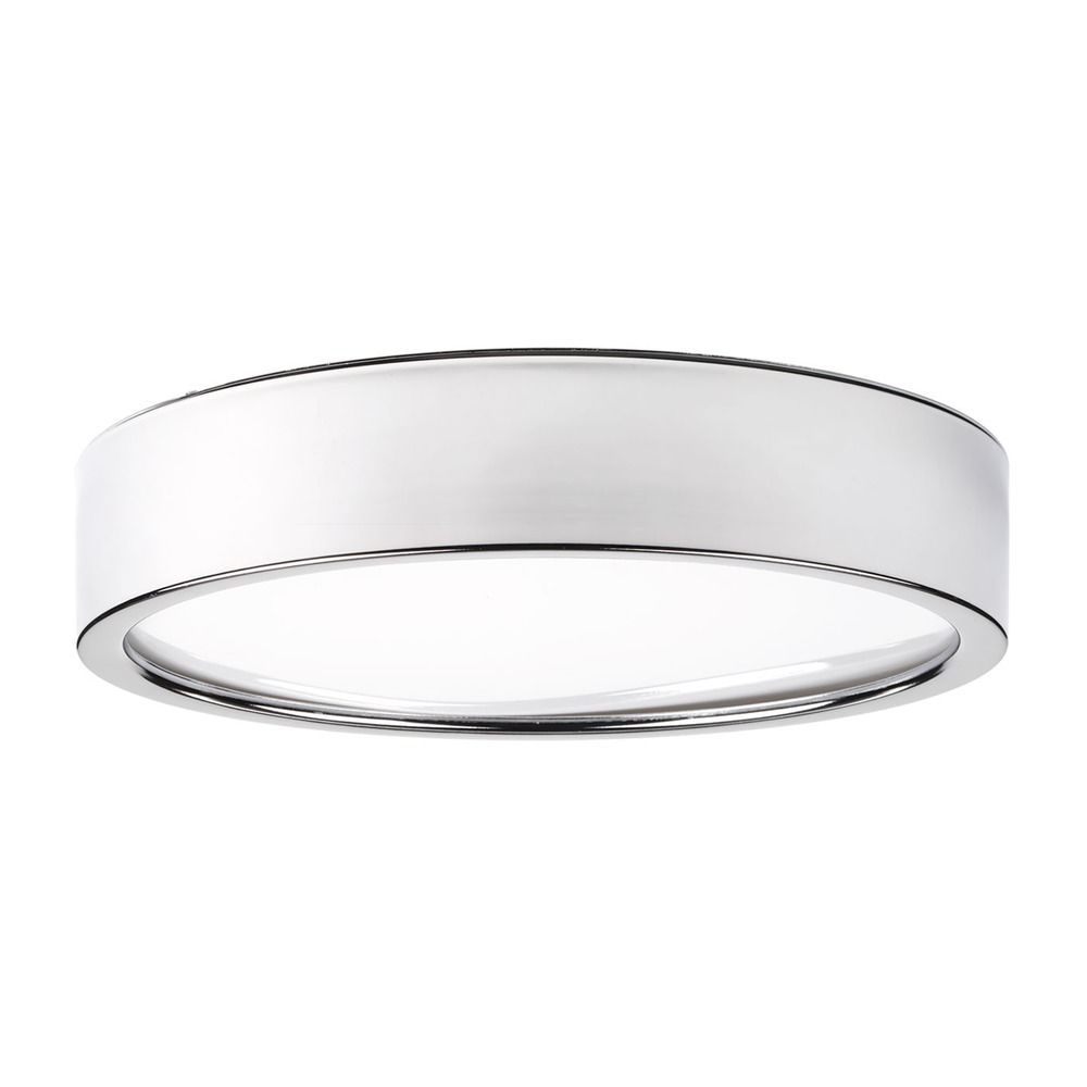 Polished Chrome LED Flush Mount