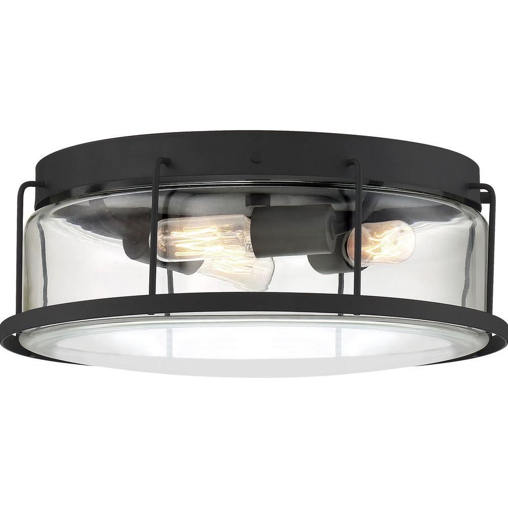 Vintage LED flush mount